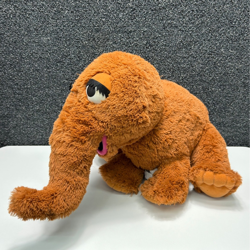 Hasbro Sesame Street Snuffleupagus Plush 28" Brown Snuffy Stuffed Animal 2014